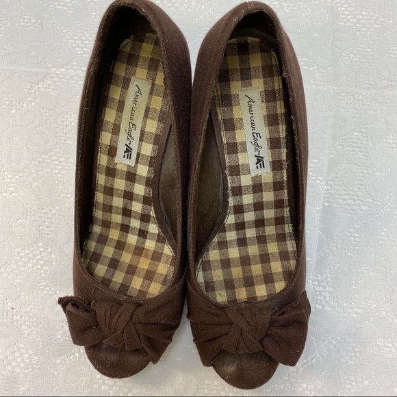 American Eagle Women’s Shoes 7 Casual Heels Work Wear - Picture 3 of 10